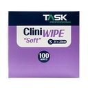 TASK PROFESSIONAL CLINI WIPES SOFT 31 x 33 CM - BOX OF 100