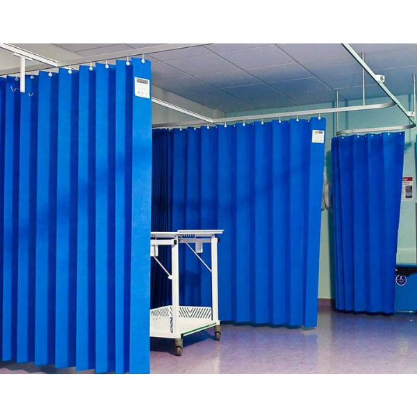 MULTIGATE DISPOSABLE CURTAINS ANTI MRSA ANTIMICROBIAL BLUE COLOUR 4.5 x 2M 50-004B EACH