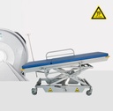 TASK MEDICAL HYDRAULIC HEIGHT ADJUSTABLE STRETCHER TROLLEY