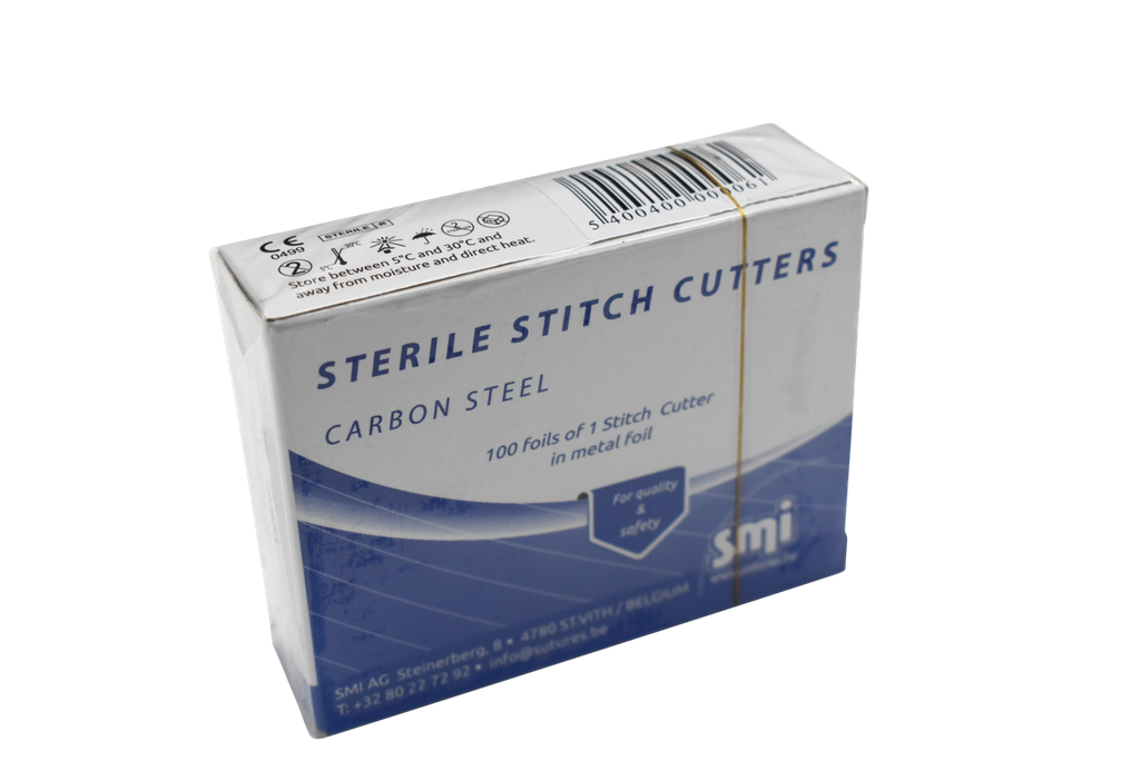 SMI STITCH CUTTER STERILE BOX 100 (ZBS65)