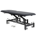 TASK MEDICAL HI-LO EXAMINATION COUCH 2 SECTION 1 MOTOR 70CM WIDE BLACK EDITION