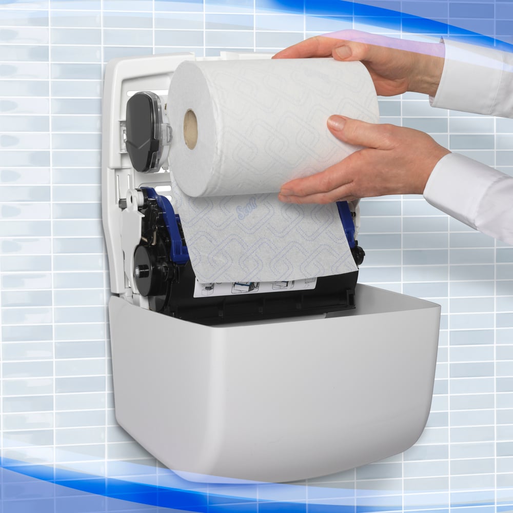 AQUARIUS™ SLIMROLL ROLLED HAND TOWEL DISPENSER 7955