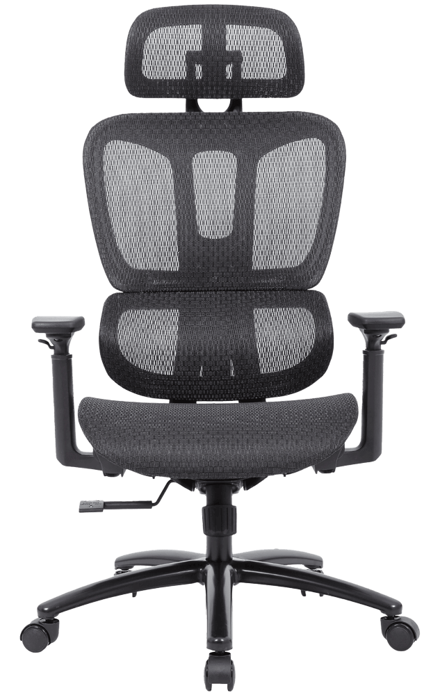 EXECUTIVE CHAIR MONTANA, WITH ARMS, MOULED FOAM, STEEL, MESH (YS123)