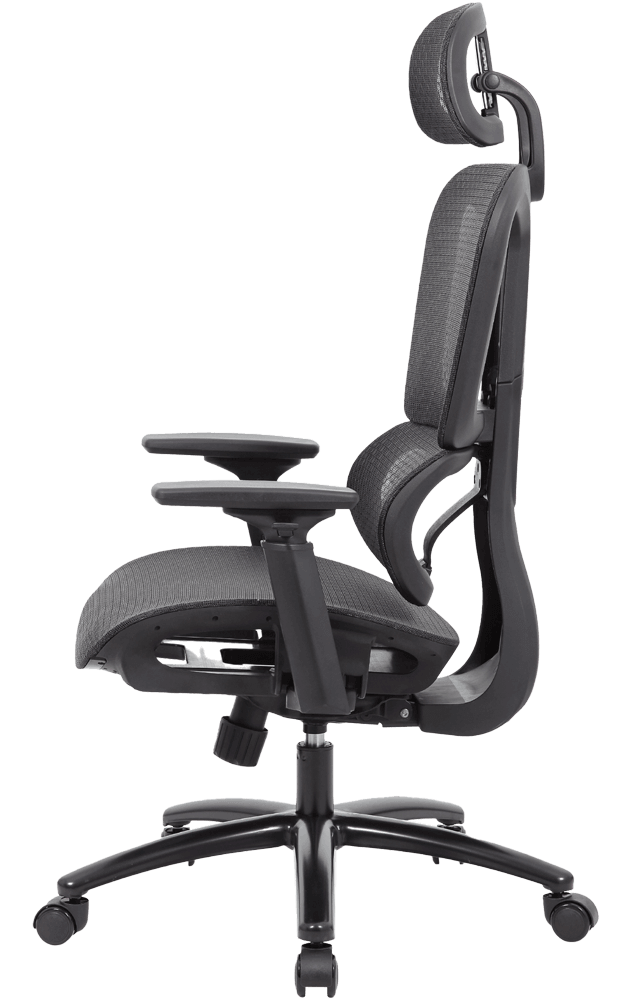 EXECUTIVE CHAIR MONTANA, WITH ARMS, MOULED FOAM, STEEL, MESH (YS123)