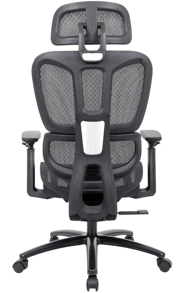 EXECUTIVE CHAIR MONTANA, WITH ARMS, MOULED FOAM, STEEL, MESH (YS123)