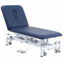 TASK MEDICAL HI-LO EXAMINATION COUCH 2 SECTION 1 MOTOR 70CM WIDE NAVY BLUE