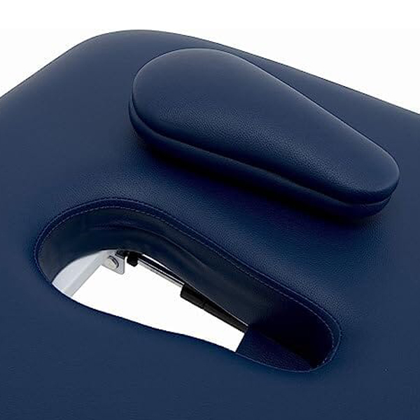 TASK MEDICAL HI-LO EXAMINATION COUCH 2 SECTION 1 MOTOR 70CM WIDE NAVY BLUE