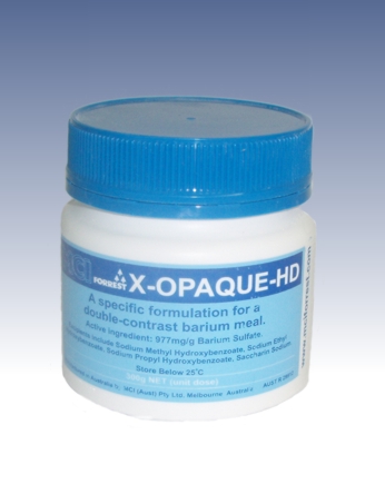 BARIUM MEAL X-OPAQUE-HD 300gm-24