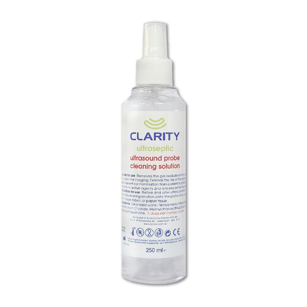 CLARITY ULTRASEPTIC PROBE CLEANING SOLUTION 250ML