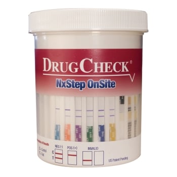 DRUGCHECK NXSTEP ONSITE MULTI DRUG & ALCOHOL URINE TEST SCREEN KIT 60702-6A