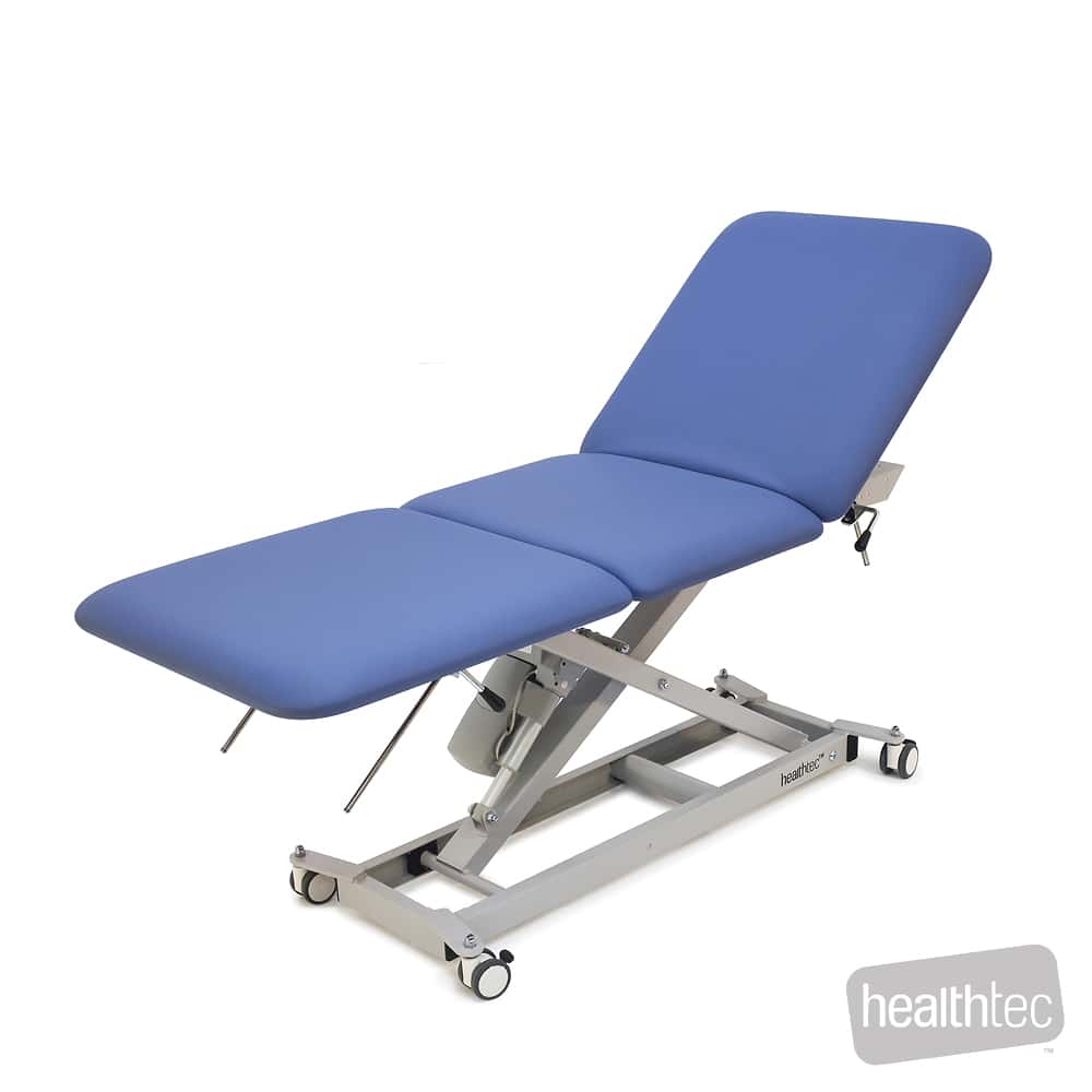 LYNX GP UNIVERSAL EXAMINATION TABLE (710 WIDE) THREE SECTION WITH LOCKABLE CASTORS