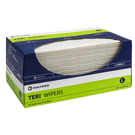 HALYARD TERI-WIPERS LARGE 32 X 60 CM - 100 (CARTON OF 6)