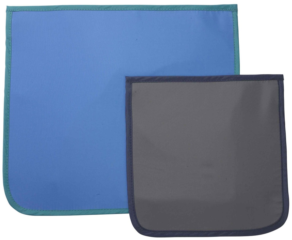 KIRAN PATIENT SHIELD LL .5PB 30X30-N.BLUE/R.BLUE