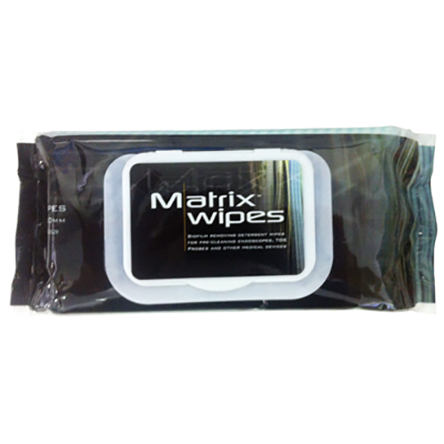 MATRIX WIPES BIOFILM REMOVING DETERGENT WIPES (190MMX200MM) FLATPACK - 80