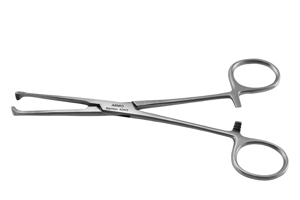 ARMO ALLIS TISSUE FORCEPS 4x5 TEETH 15cm A2605 EACH