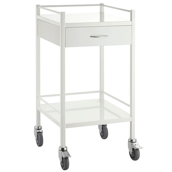 TASK POWDER COATED TROLLEY 1 DRAWER