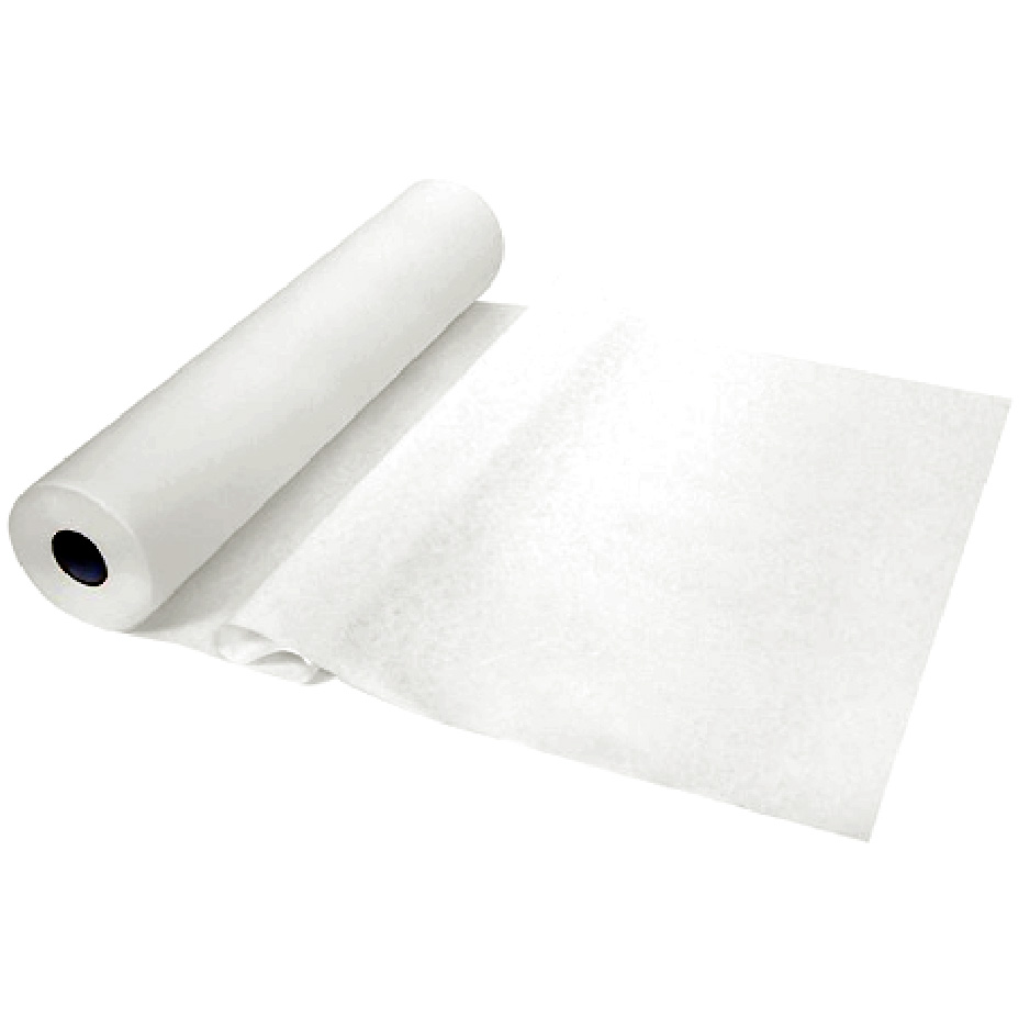 TASK BED SHEET ROLL NON PERFORATED WHITE 55CM X 80M - BOX OF 6