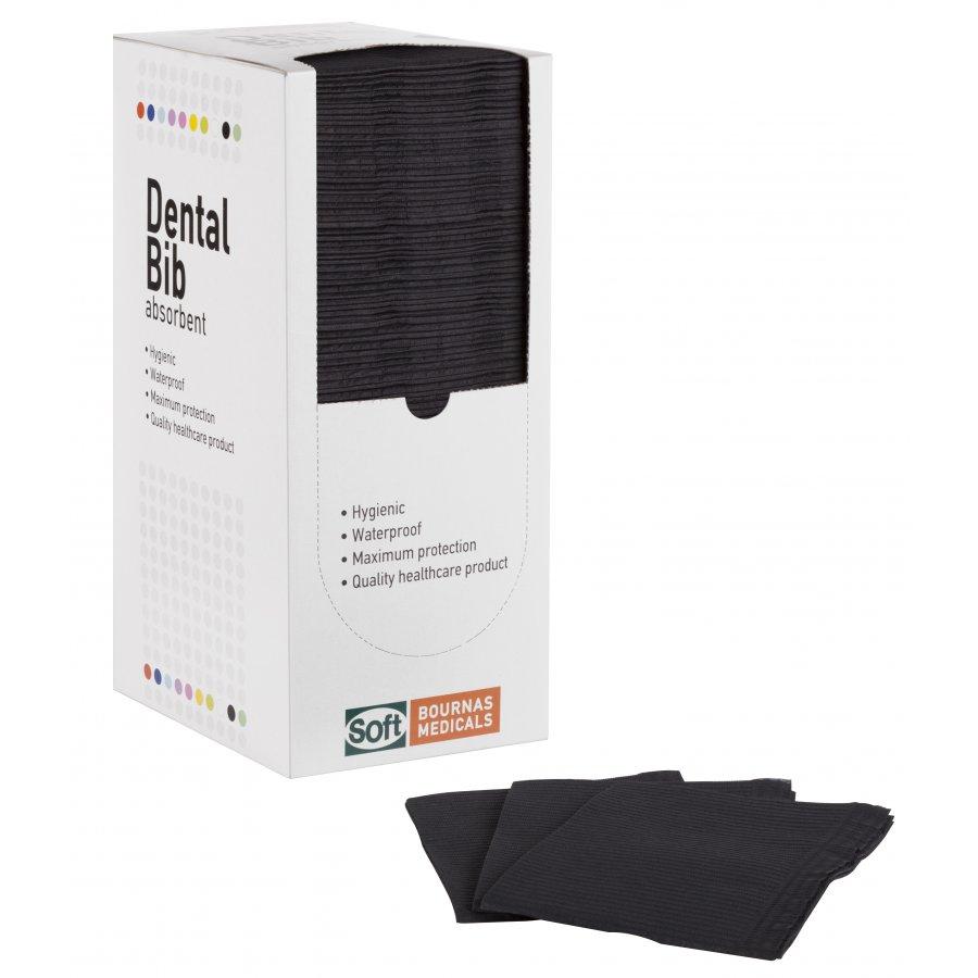 Rainbow Dental Bib 2+1 Black - 125