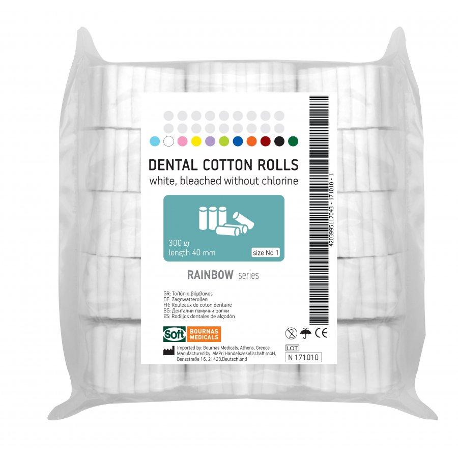 Dental Cotton Rolls No.1 300gr 8mm DIA - 450