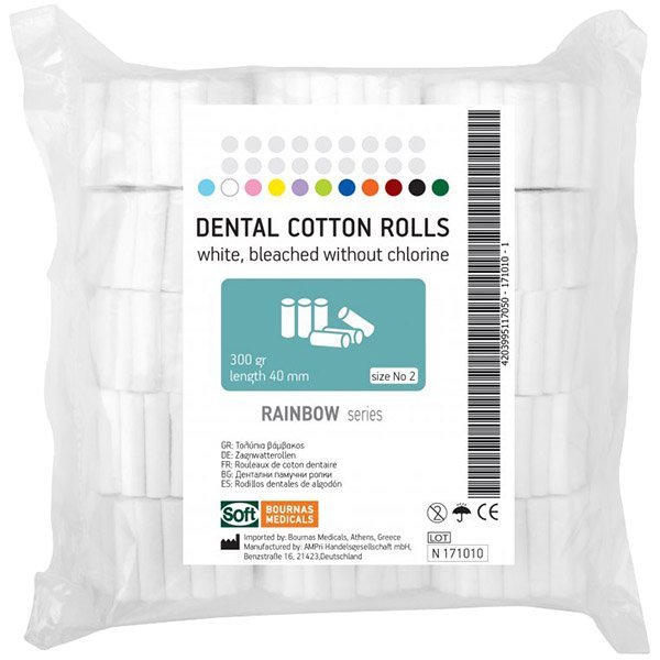 Dental Cotton Rolls No.2 300gr - 450