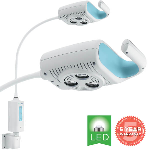 WELCH ALLYN GS600 MINOR PROCEDURE LIGHT WALL MOUNT 44616 EACH