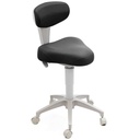 WINBEX VIVA DOCTOR STOOL T SEAT - BLACK (00-1532-W01)