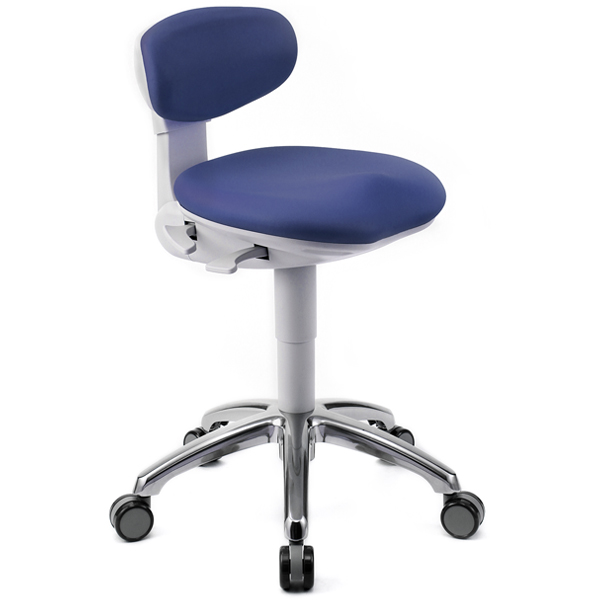 WINBEX DUMA DOCTOR STOOL NAVY BLUE 00-DUMA-104 DU300A