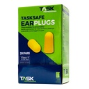 TASK SAFE EAR PLUGS DISPOSABLE & UNCORDED - BOX OF 200
