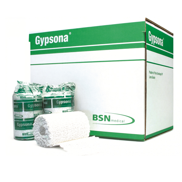 GYPSONA PLASTER OF PARIS CAST BANDAGE 5CM X 2.75M 87060527 BOX - 12