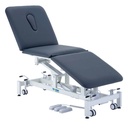 TASK MEDICAL HI-LO EXAMINATION COUCH 3 SECTION 3 MOTOR 70CM WIDE *NAVY BLUE* + FREE VINYL COVER