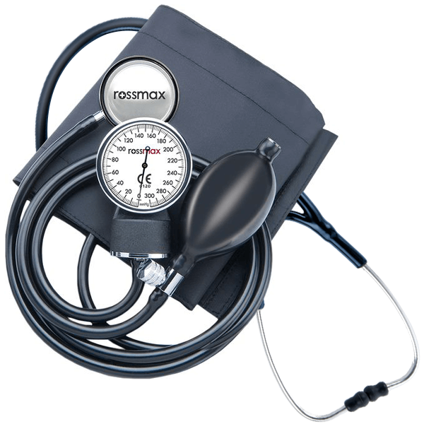 ROSSMAX GB102 ANEROID SPHYGMOMANOMETER WITH STETHOSCOPE