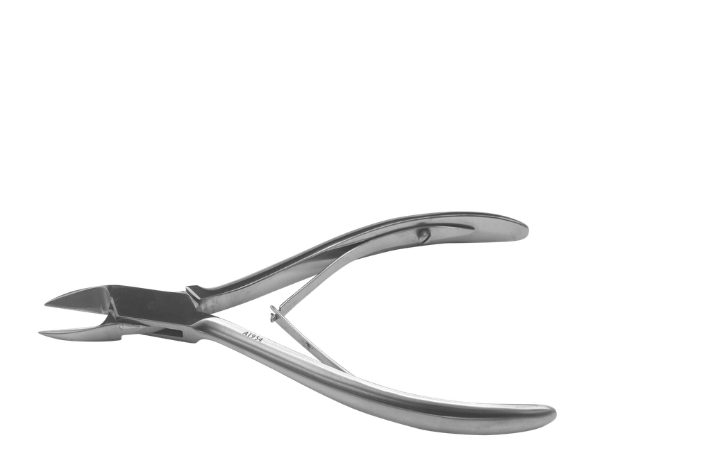 ARMO NAIL NIPPERS, DOUBLE LEAF SPRING - NARROW 16CM (A1954) EACH