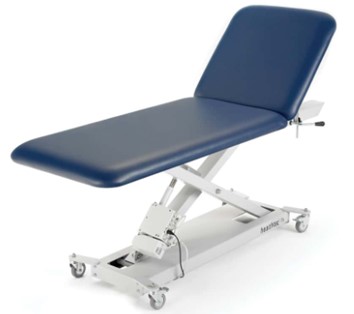 HEALTHTEC LYNX GP EXAMINATION TABLE 610 WIDE 2 SECTION WITH MANUAL BACKREST