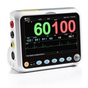 CREATIVE MEDICAL PC3000 PATIENT MONITOR ECG, NIBP, SPO2 & TEMP 7" COLOUR DISPLAY