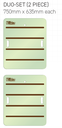 PATSLIDE DUO-SET PATIENT TRANSFER BOARD 750mm x 635mm each