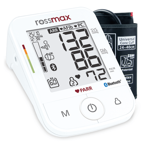 ROSSMAX X5 BLOOD PRESSURE MONITOR PARR BLUETOOTH RMX5BT