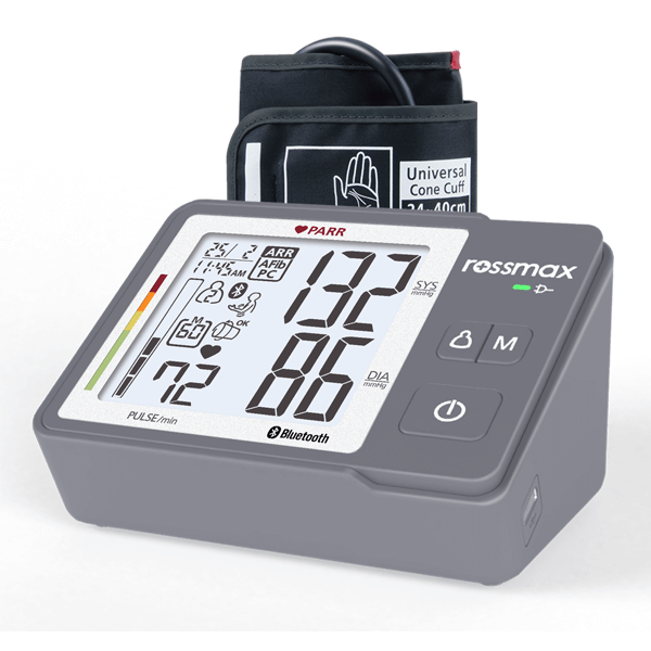 ROSSMAX Z5BT BLOOD PRESSURE MONITOR PARR BLUETOOTH LITHIUM-ION BATTERY RMZ5BT