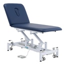 TASK MEDICAL HI-LO EXAMINATION COUCH 2 SECTION 1 MOTOR 70CM WIDE NAVY BLUE