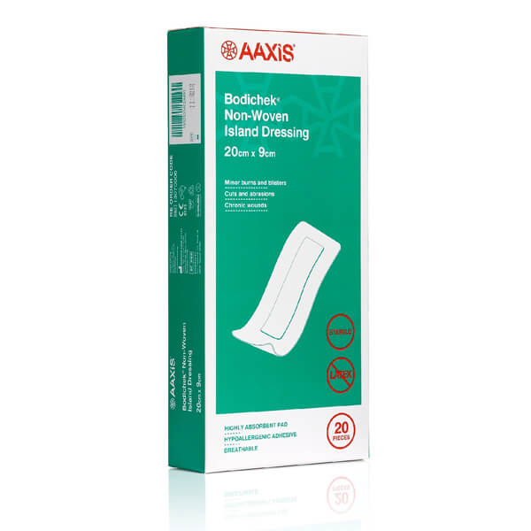 Bodichek Fabric Island Dressing 20 x 9cm - Box Of 20 (13070006)