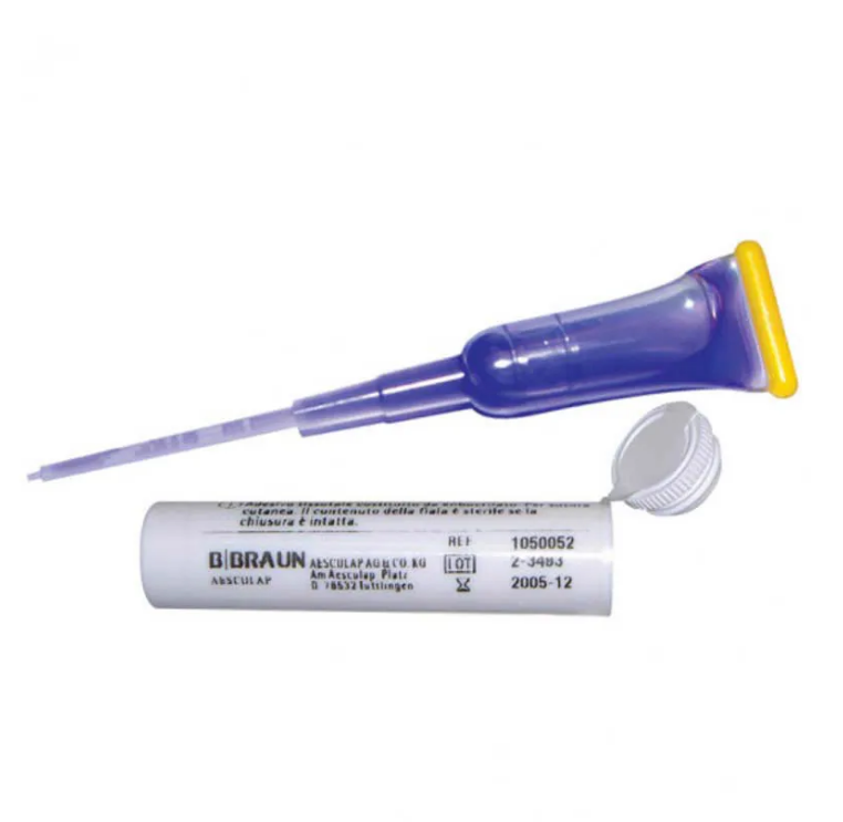 HISTOACRYL BLUE SKIN TISSUE ADHESIVE 0.5GM VIAL - Pack of 5 (1050052)