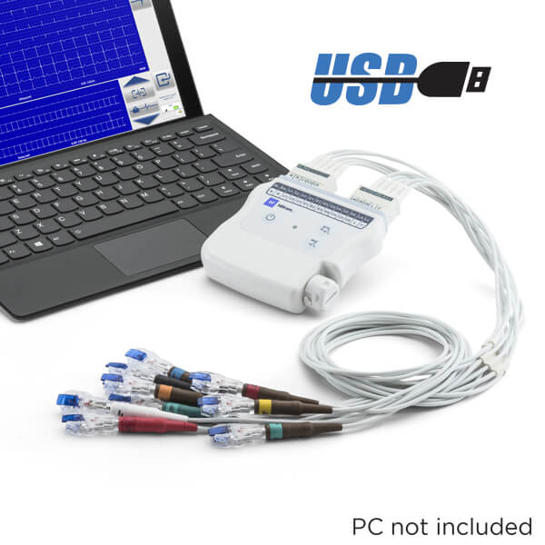Welch Allyn Cardio PC Based ECG Wired 10 Lead CC-RXX-AAXX