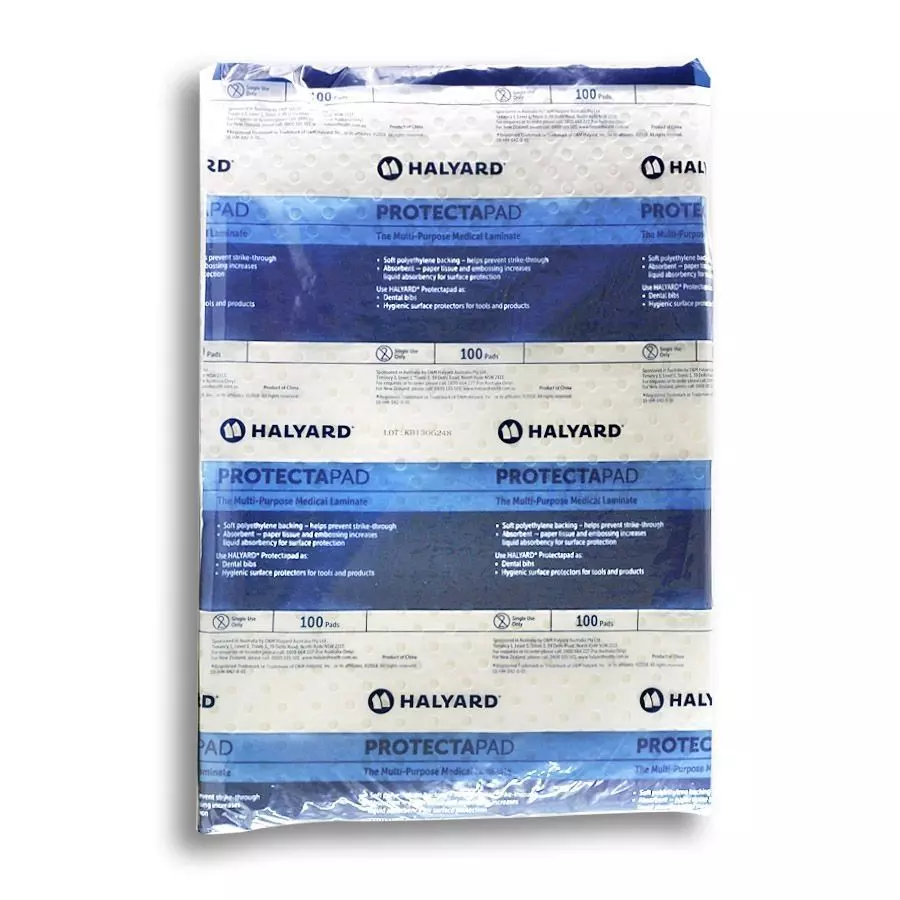 HALYARD PROTECTA-PAD 28.5cm x 43.0cm - Carton of 400
