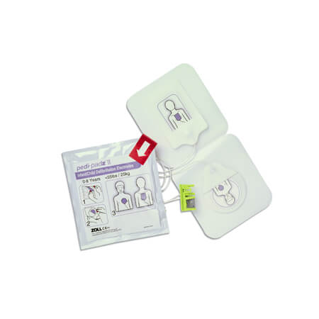 ZOLL AED PAEDIATRIC DEFIB PADZ II 8900-0810-01 (ONE PAIR/PACK)