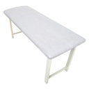 TASK MEDICAL FITTED BED SHEET NON-WOVEN DISPOSABLE WHITE 200x75cm TKFITSWHT CTN100