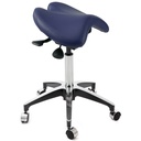 WINBEX KIMI SADDLE SEAT STOOL NAVY BLUE 00-5112-01 DU300A