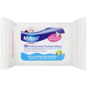 MILTON ANTIBACTERIAL WIPES - Pack of 30