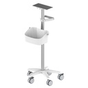 CREATIVE MEDICAL PC-900 PRO VITAL SIGNS MONITOR MOBILE STAND