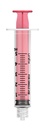 UNIFIX SYRINGE 20ML LUER LOCK WITH RED PLUNGER - 100 (UX20LR)