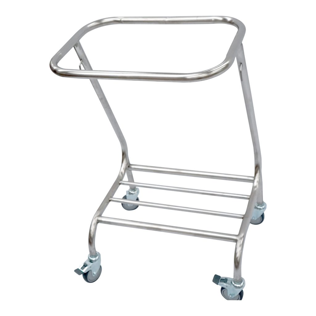 TASK MEDICAL LINEN SKIP TROLLEY SINGLE WITHOUT LID - 38X54X85cm