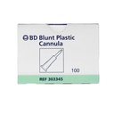 DISCONTINUED BY BD - BD BLUNT PLASTIC CANNULA - 100 (303345)